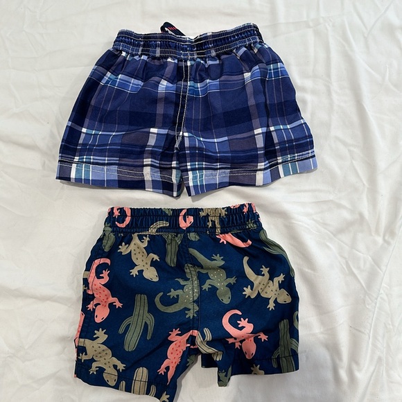 4 pair boys 12M swim trunks - Picture 2 of 7